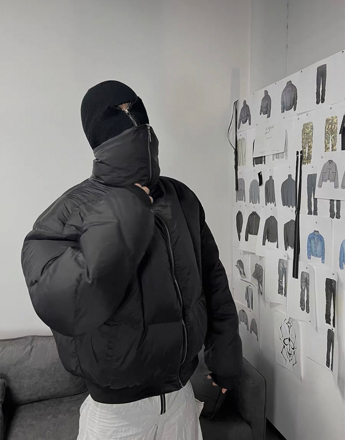 JCAESAR Volume Down Jacket