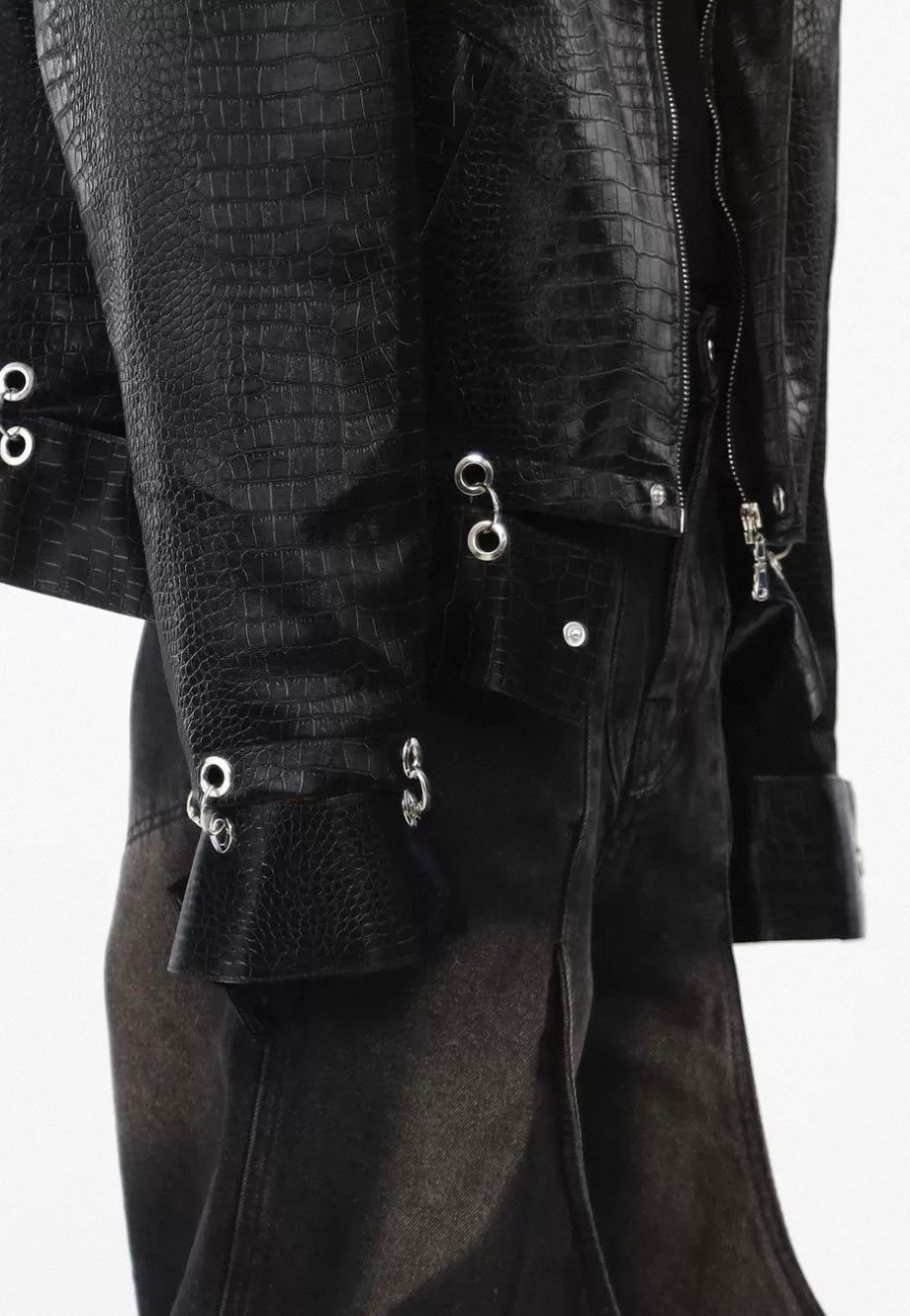 STARTEXCEEDEND PU Leather Jacket