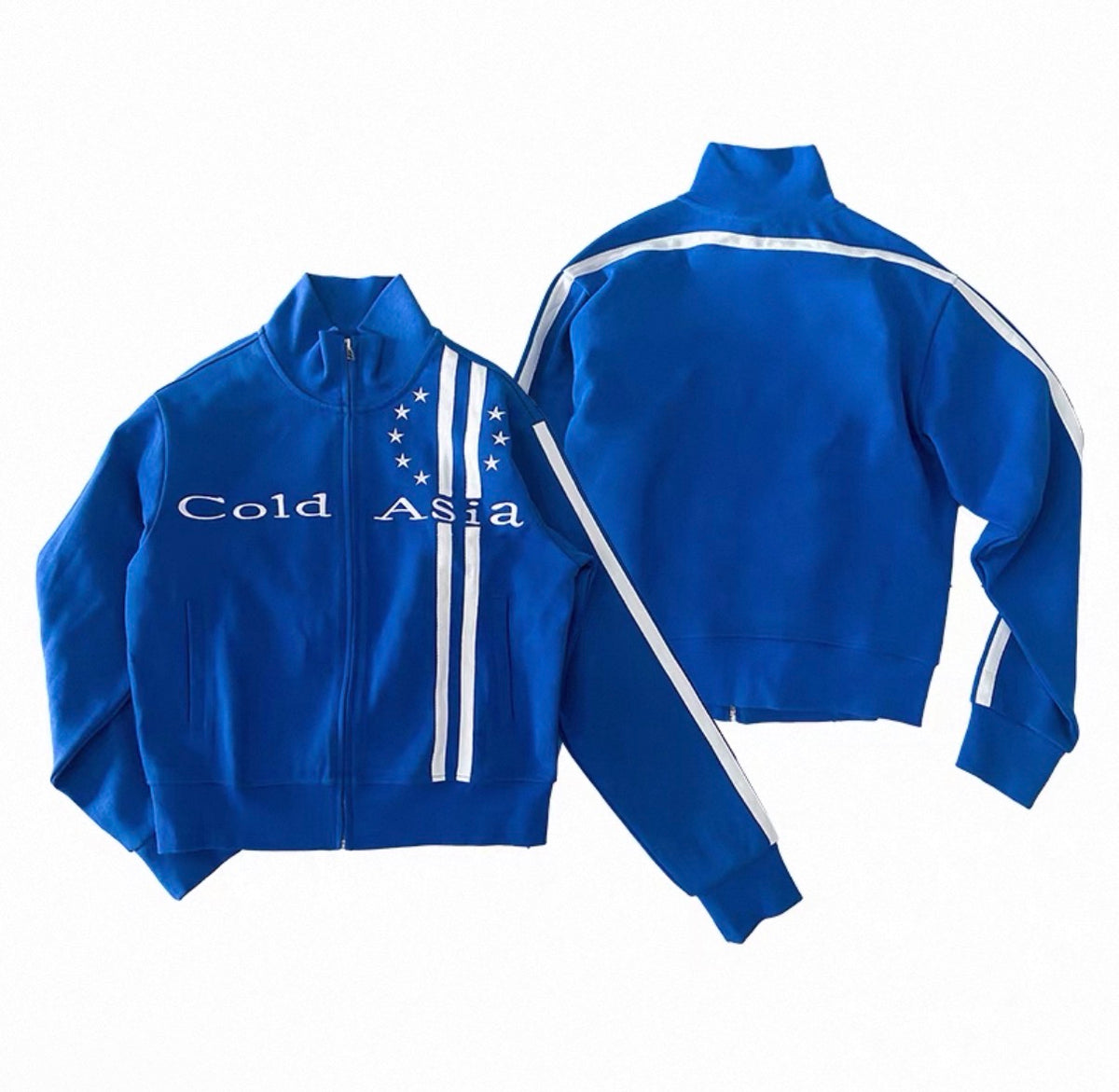 Double Stripe Collar Jacket