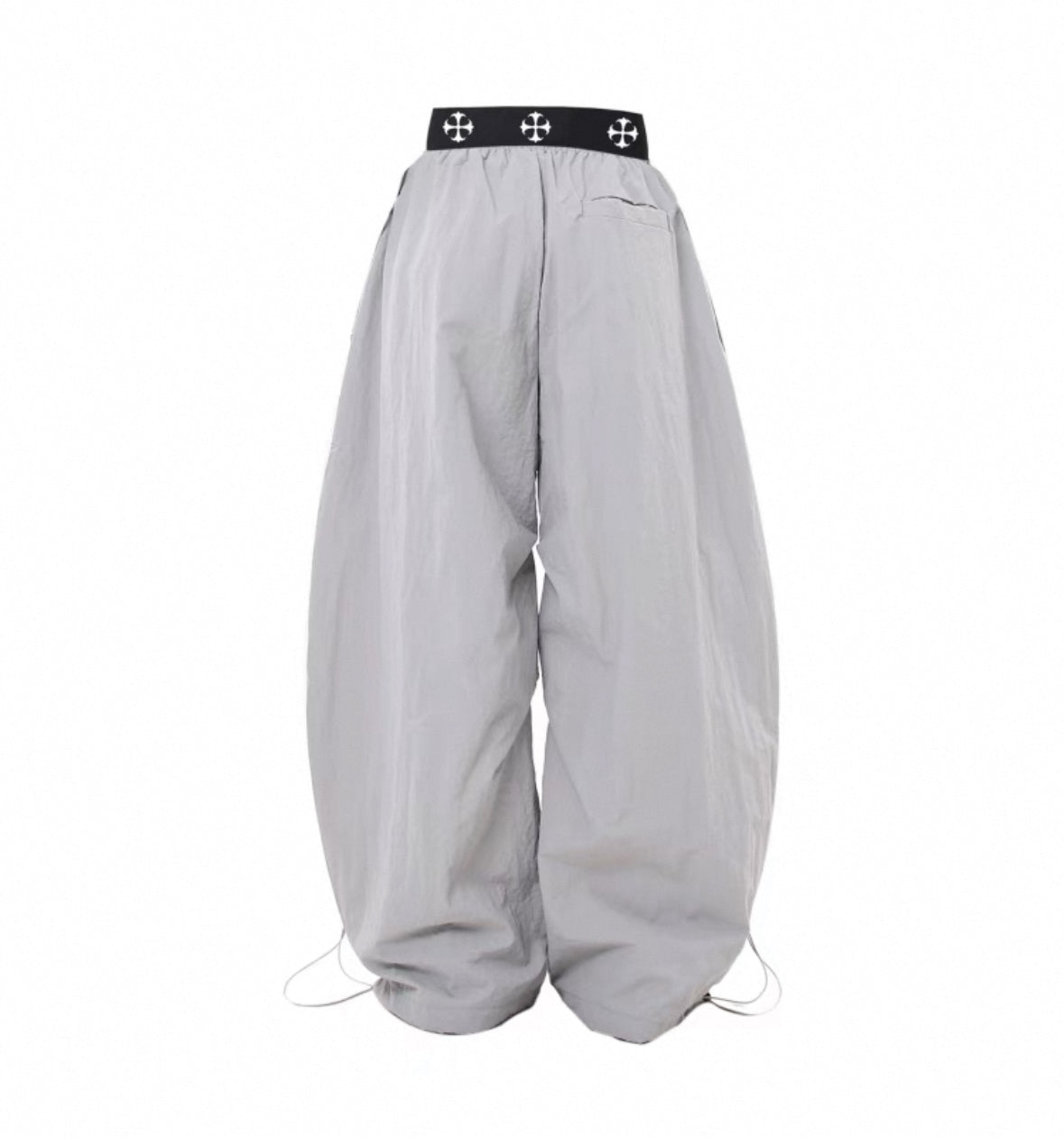 PAIKI Double Waist Draw Cord Pants