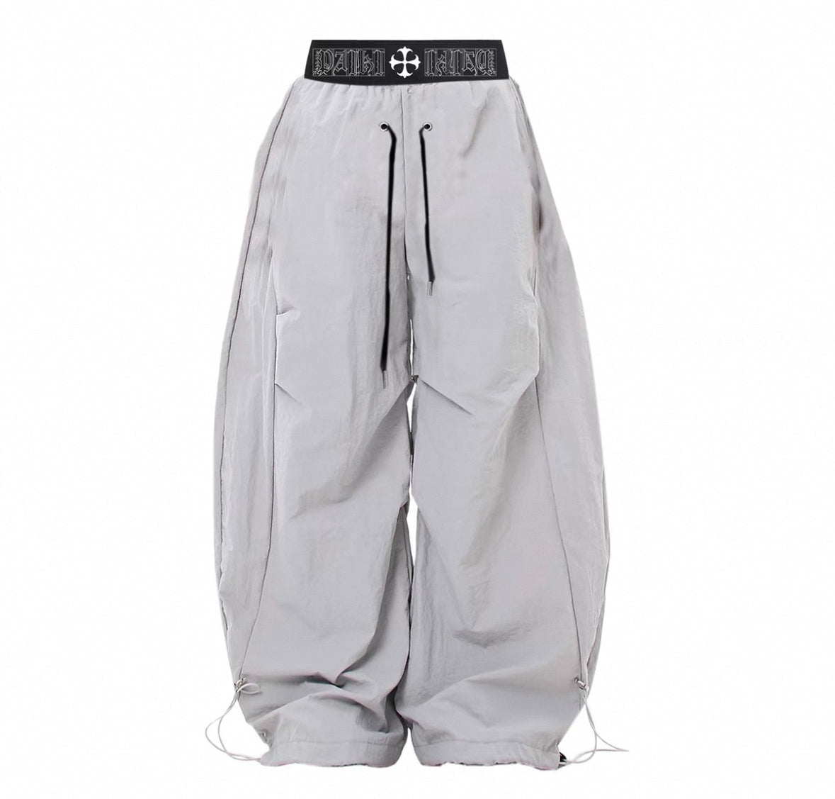 PAIKI Double Waist Draw Cord Pants
