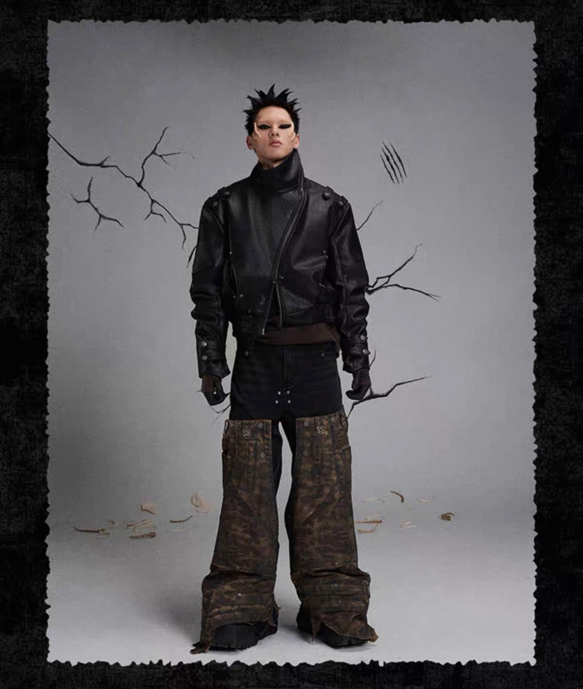 FLYERRER PU Leather Jacket