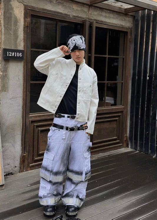 TECNINEGROUP Double Waist Pants