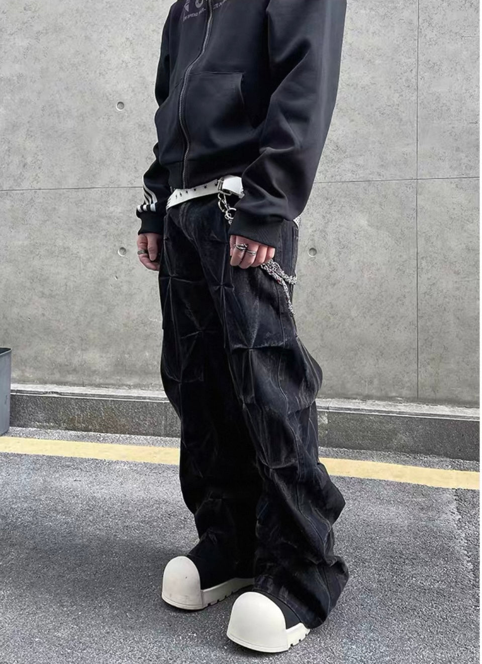 DARK FOG Design Wide pants