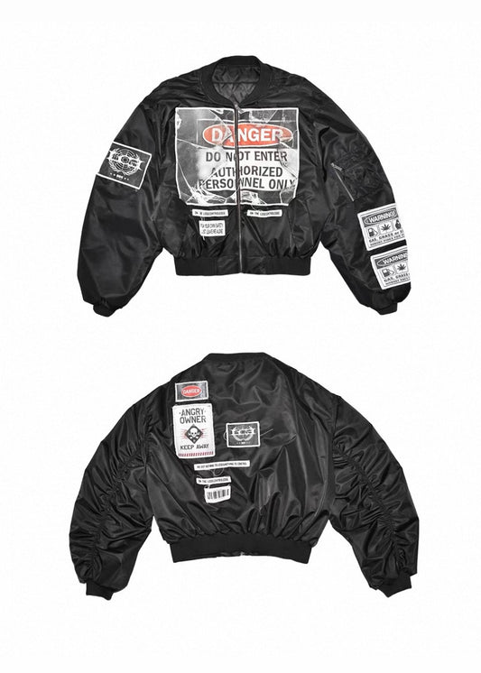 LOSECONTROLEDGE Bomber Fit MA-1