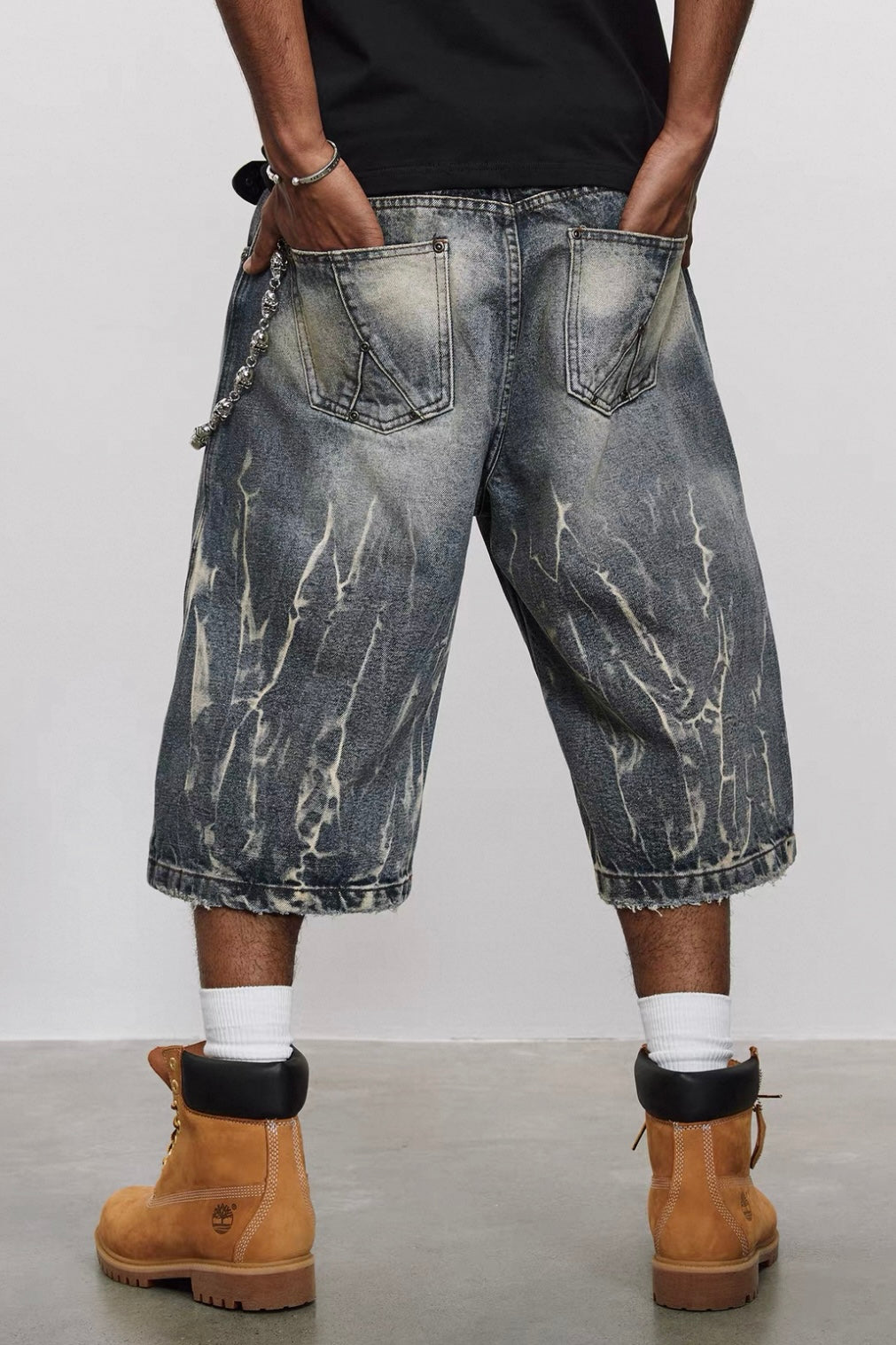 ANTIDOME WORLDWIDE Denim Half Pants
