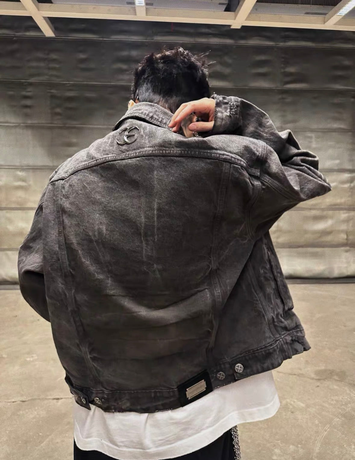 EODUP Wash Denim Jacket