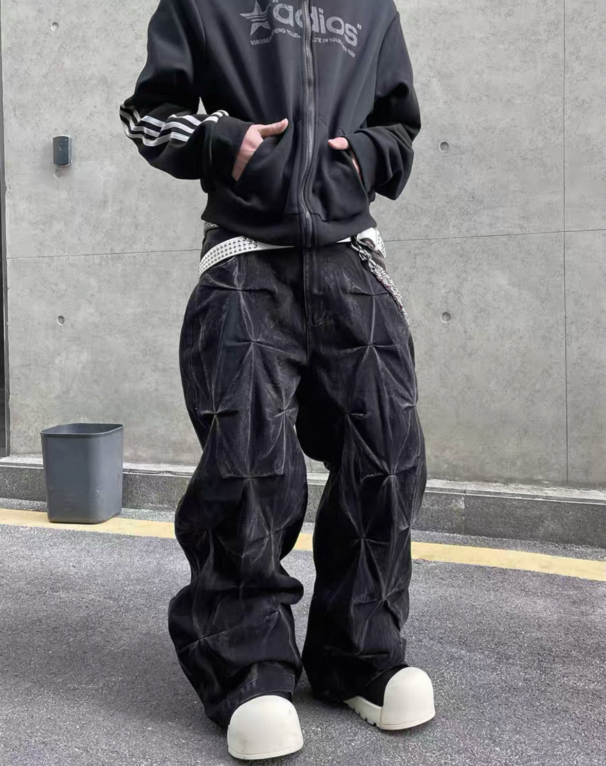 DARK FOG Design Wide pants