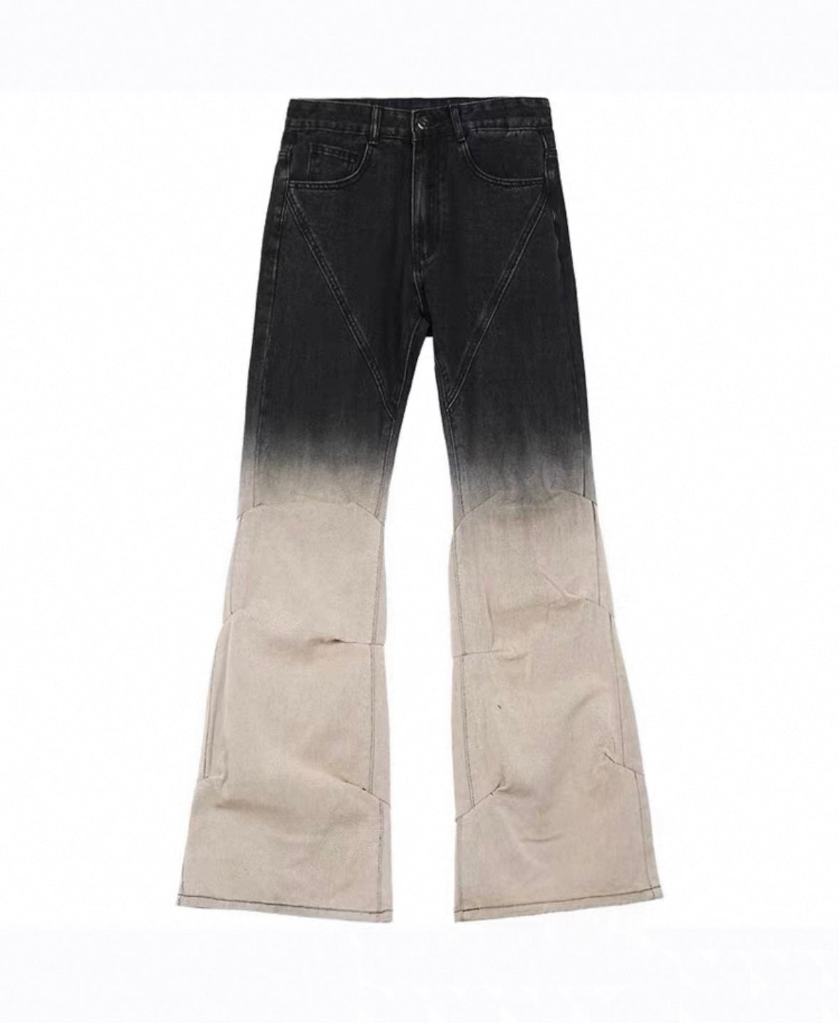 STARTEXCEEDEND 2tone Flare Pants