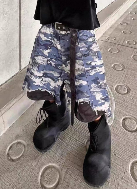 TECNINE GROUP Layered Half Pants