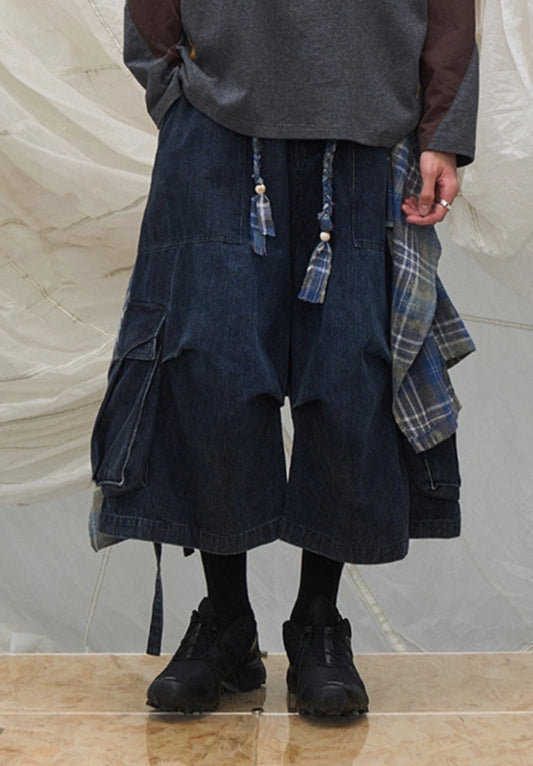 RELABEL Long Half Pants