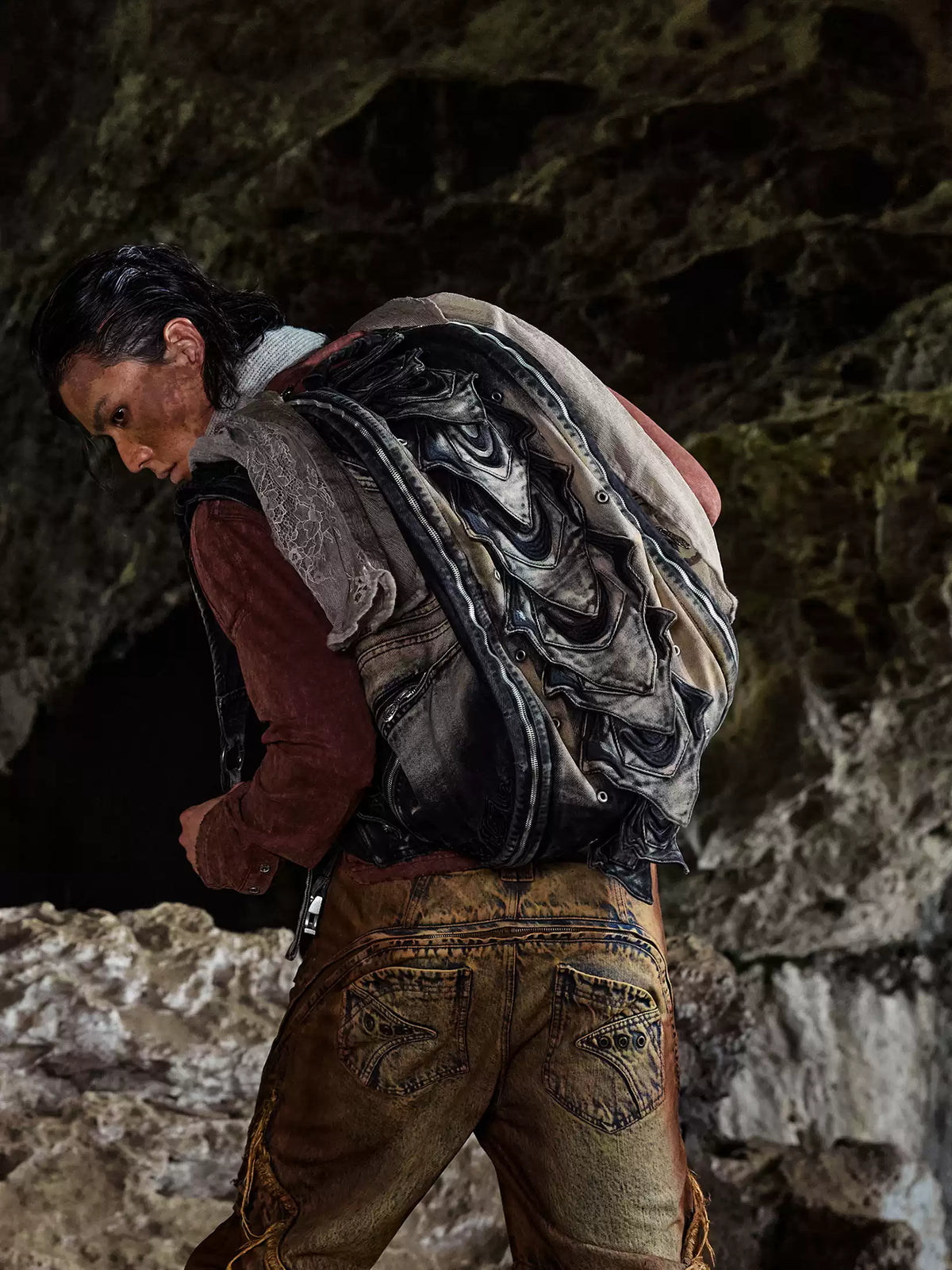 Spine Armor Sculptural Backpack