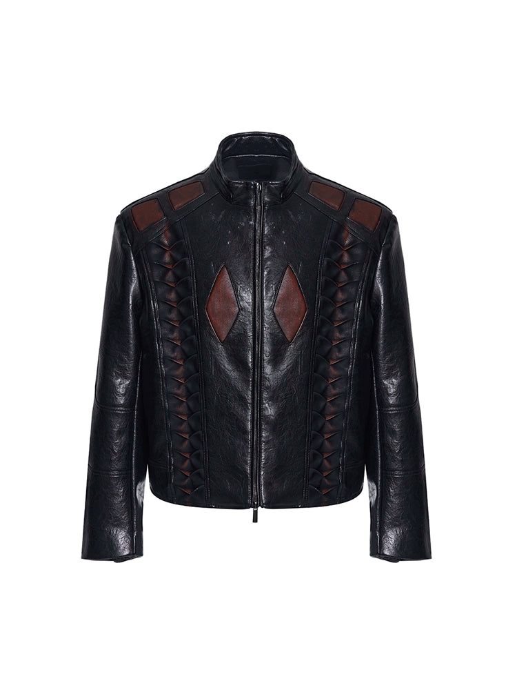 STARTEXCEEDEND PU Leather jacket