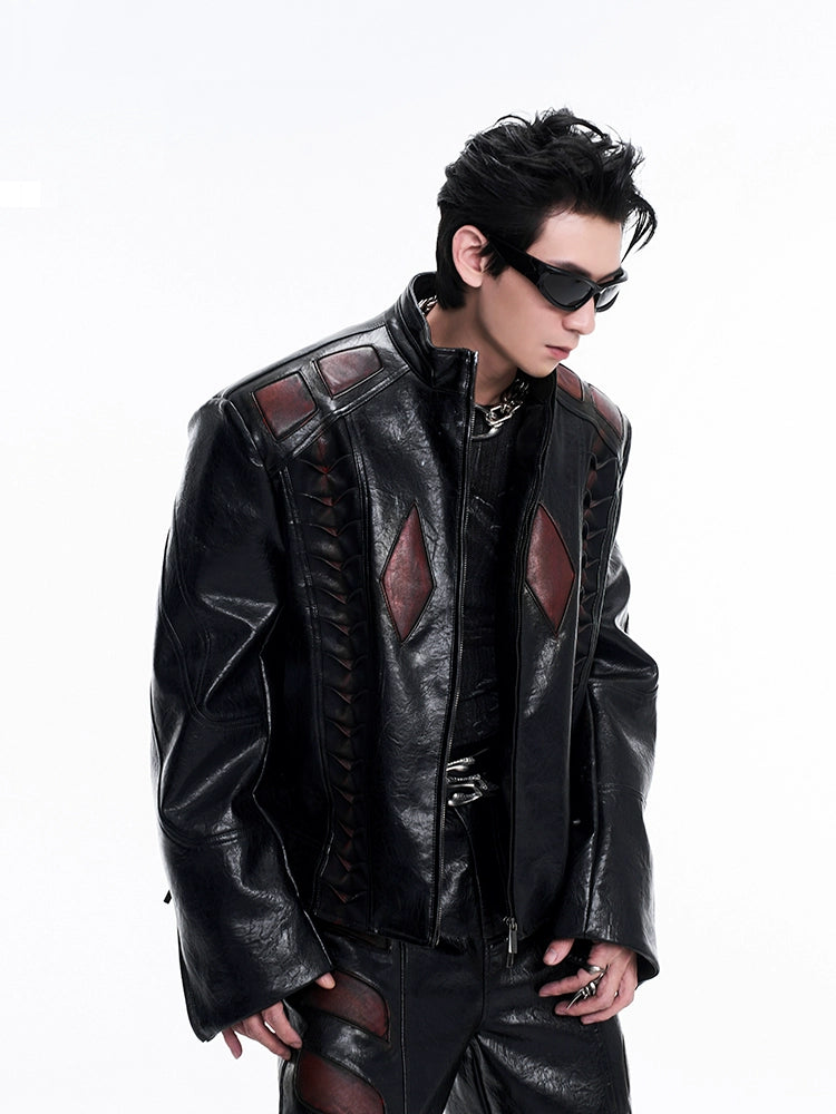 STARTEXCEEDEND PU Leather jacket