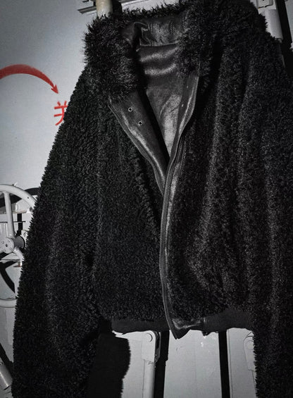 LOSECONTROLEDGE Reversible Bomber Jacket