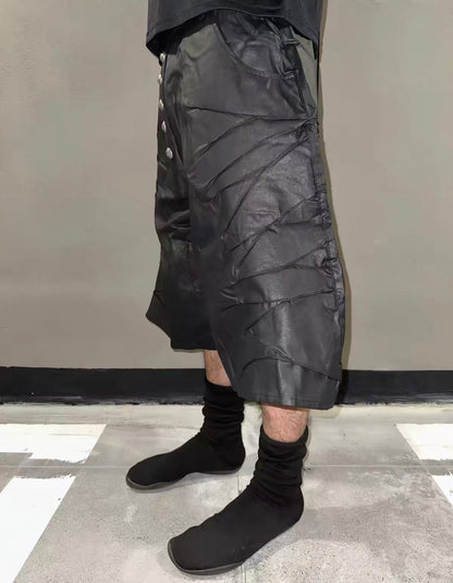 LELOSANGE x JAESTUDIOS Long Half pants