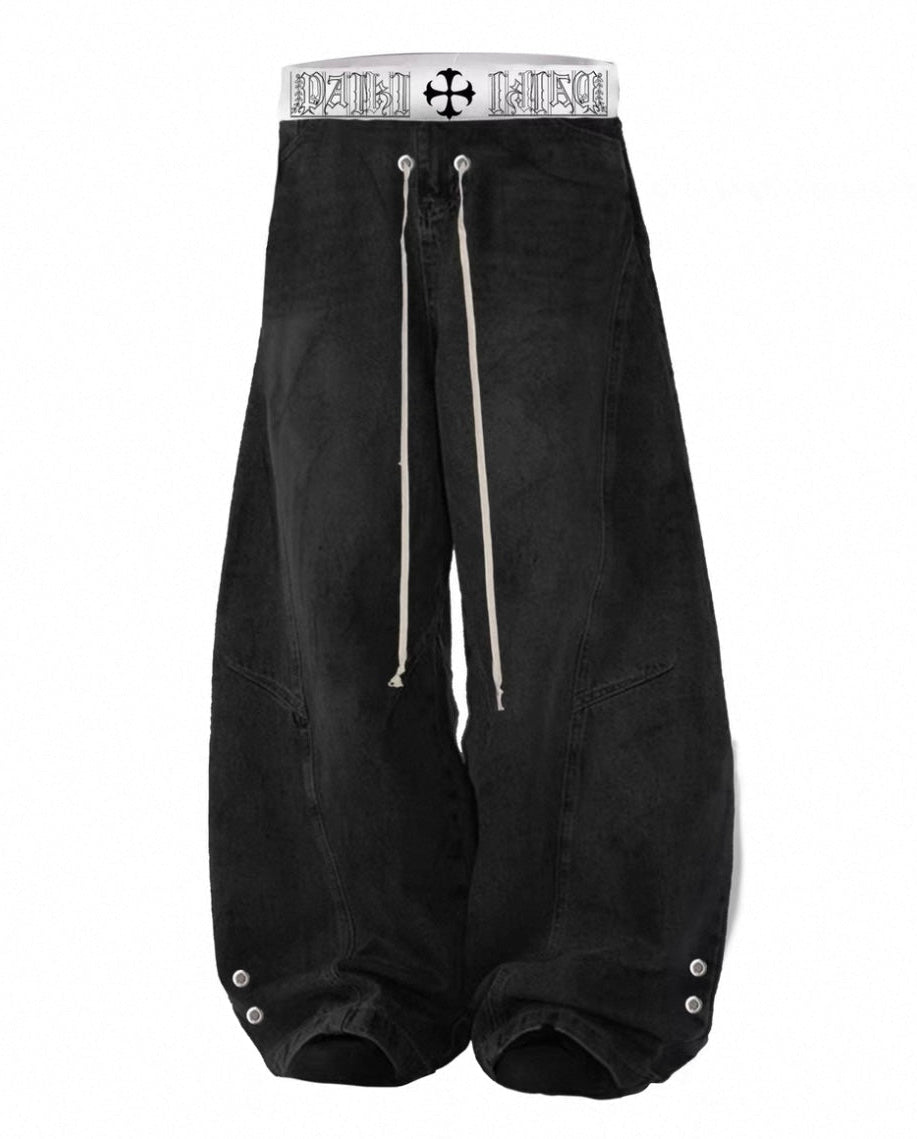 PAIKI Double Waist Pants