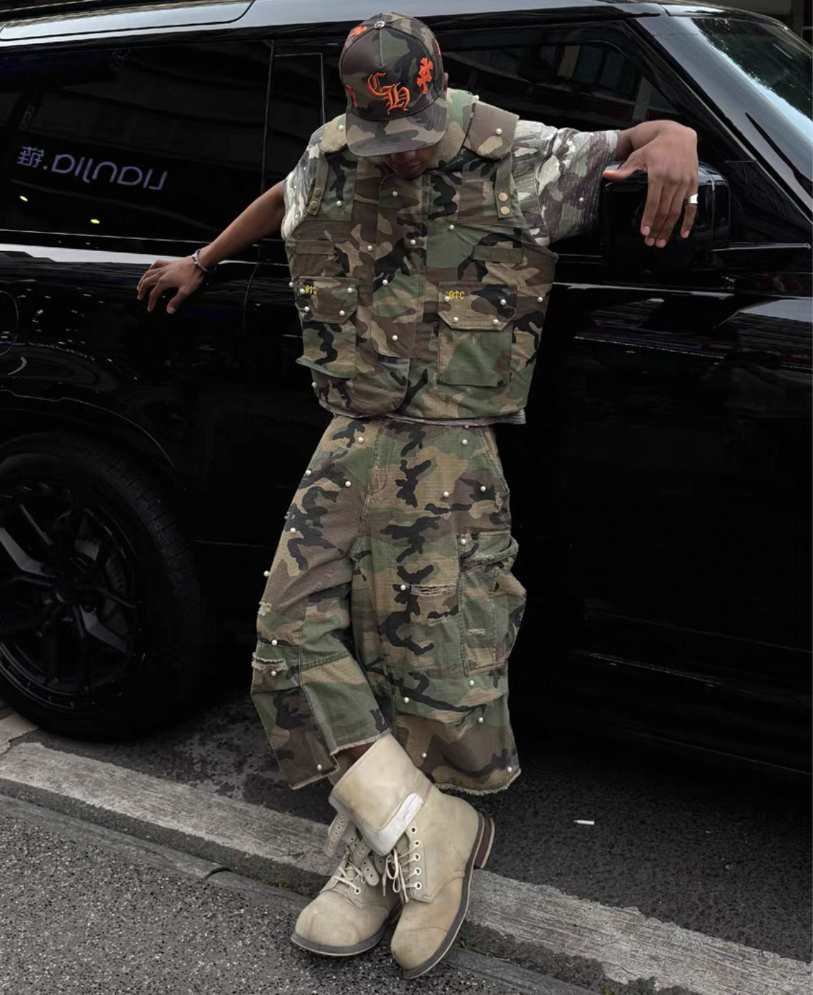 STEEPC Perl Half Pants