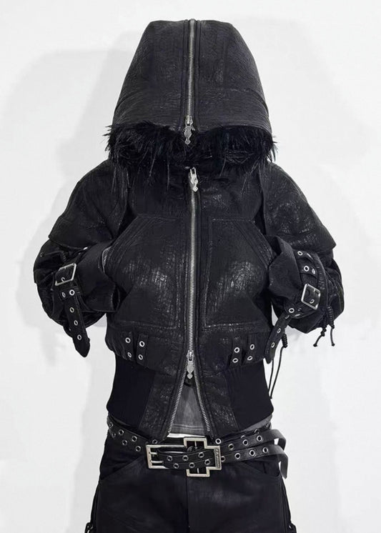 ATANOTHINGNESS Far Leather Jacket