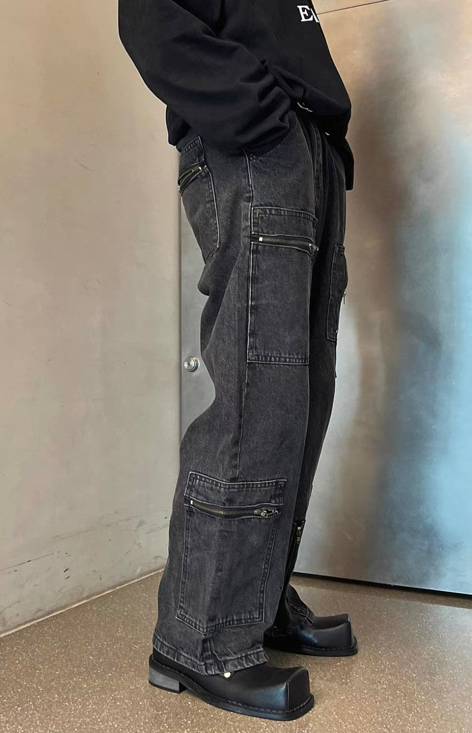 HANQIAORJI Square Loafer