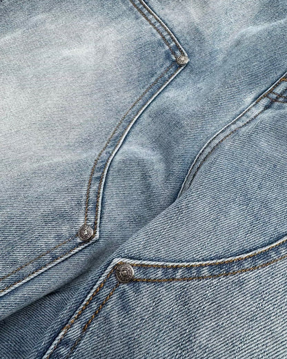 RYE CHASIN Cross Wash Denim Pants