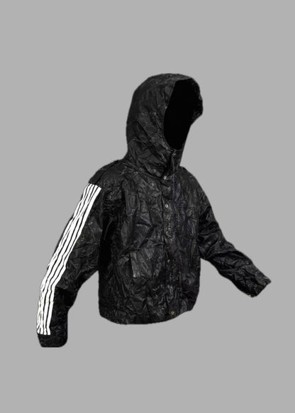 99CLUB PU Leather Line Jacket