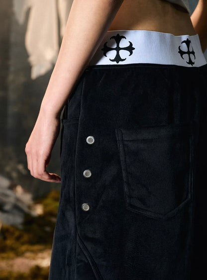PAIKI Double Waist Pants