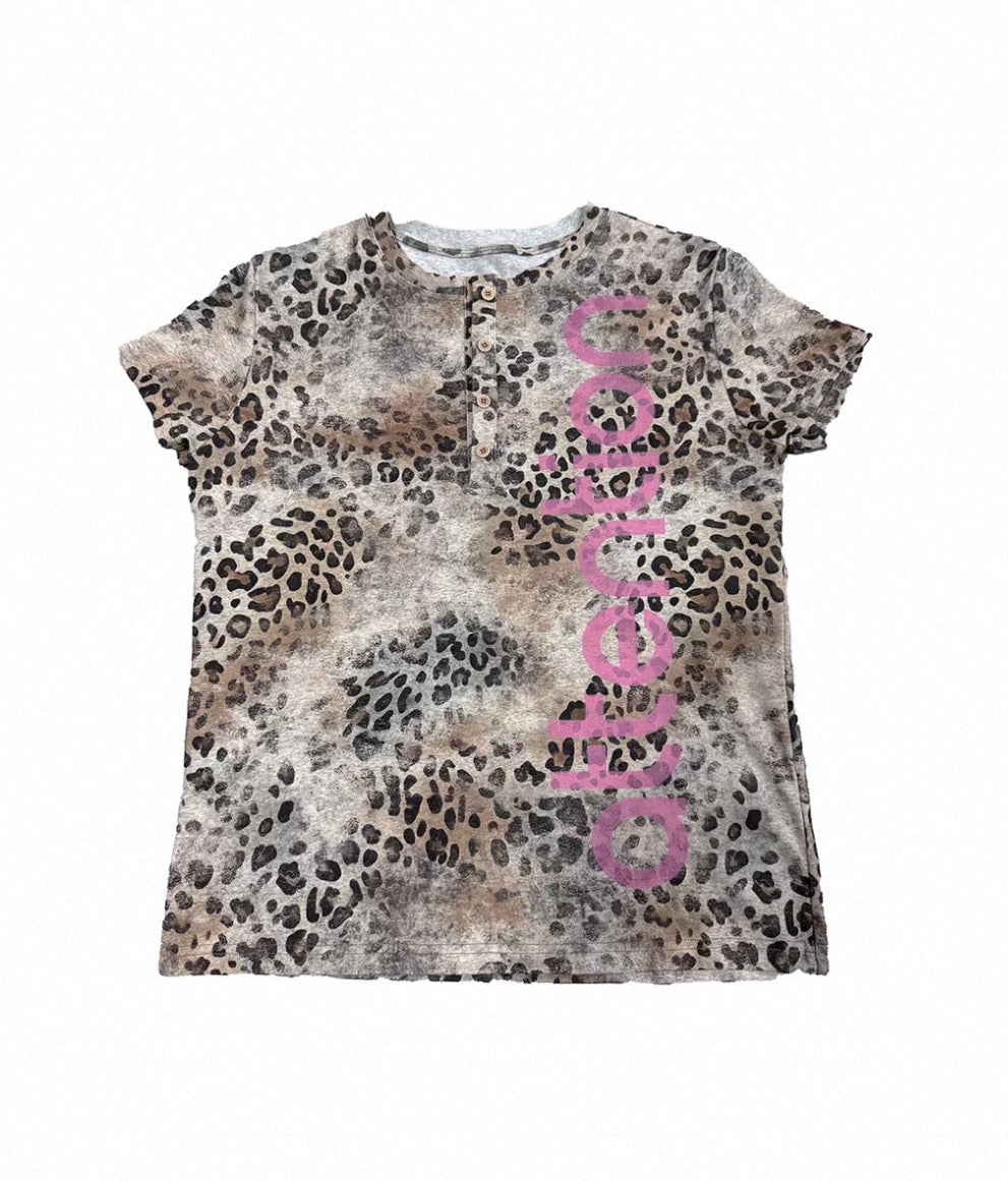 Leopard Slim Fit T-Shirt