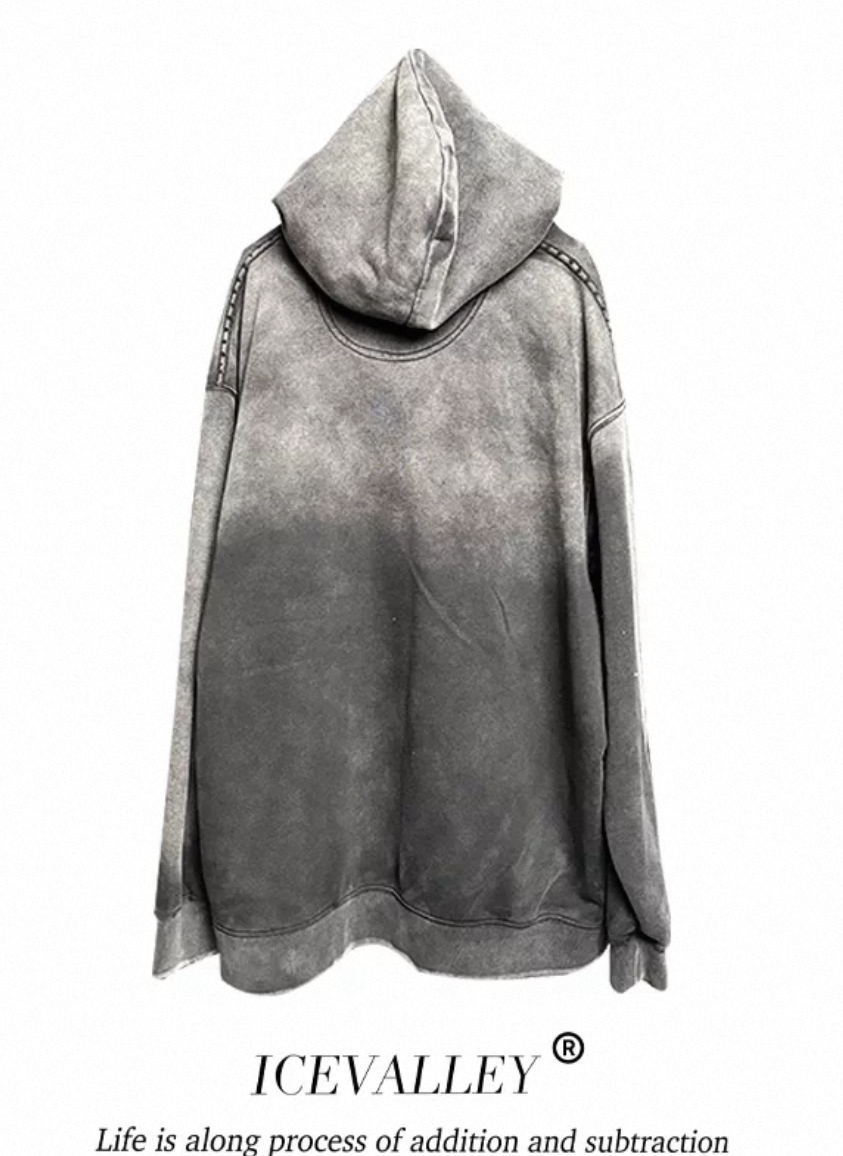 MELANIN Wash Gradation Hoodie