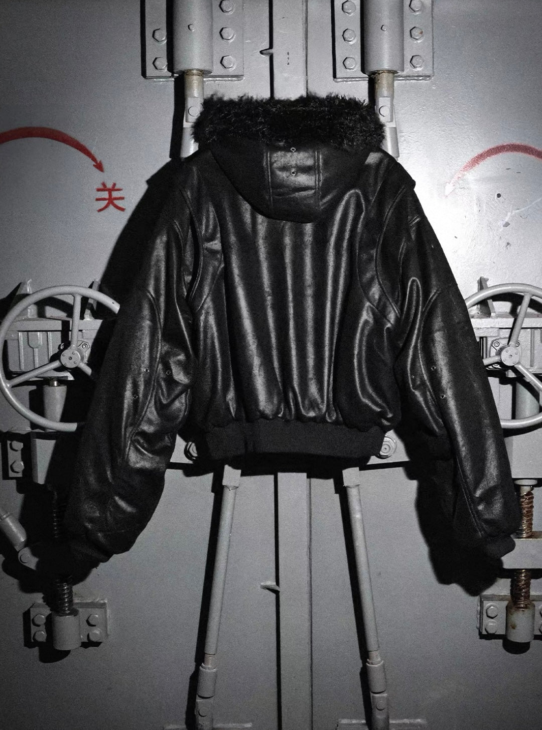 LOSECONTROLEDGE Reversible Bomber Jacket