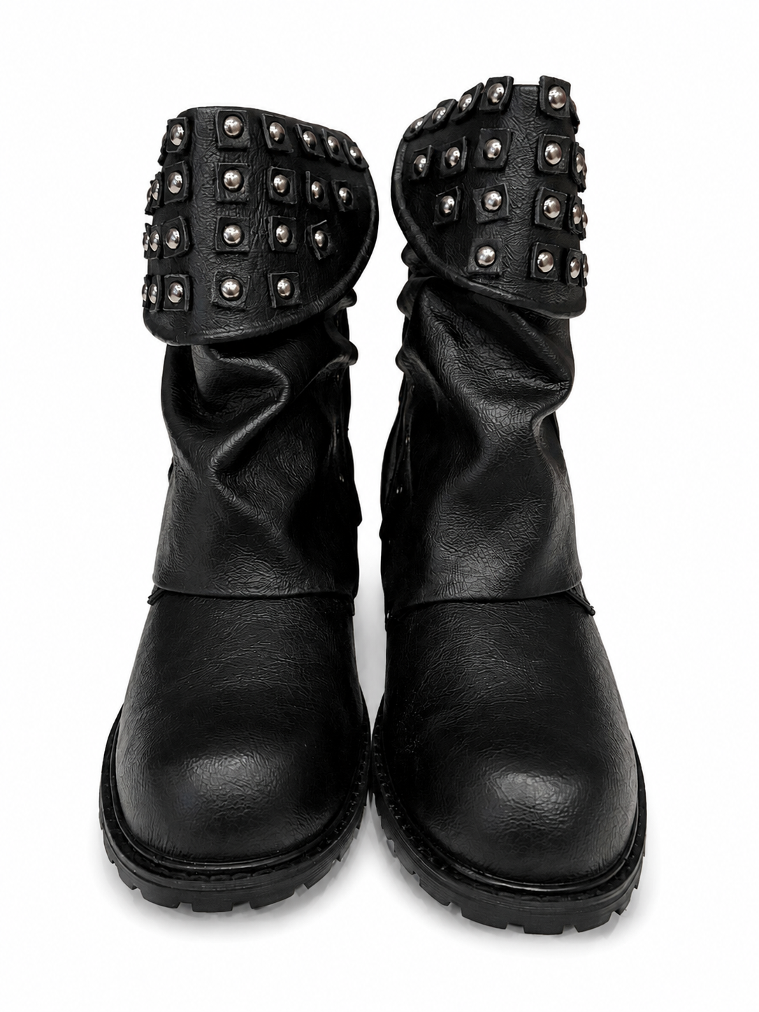 Studded Short Boots