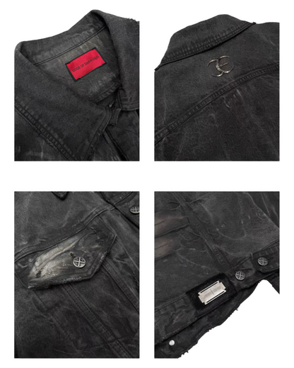 EODUP Wash Denim Jacket
