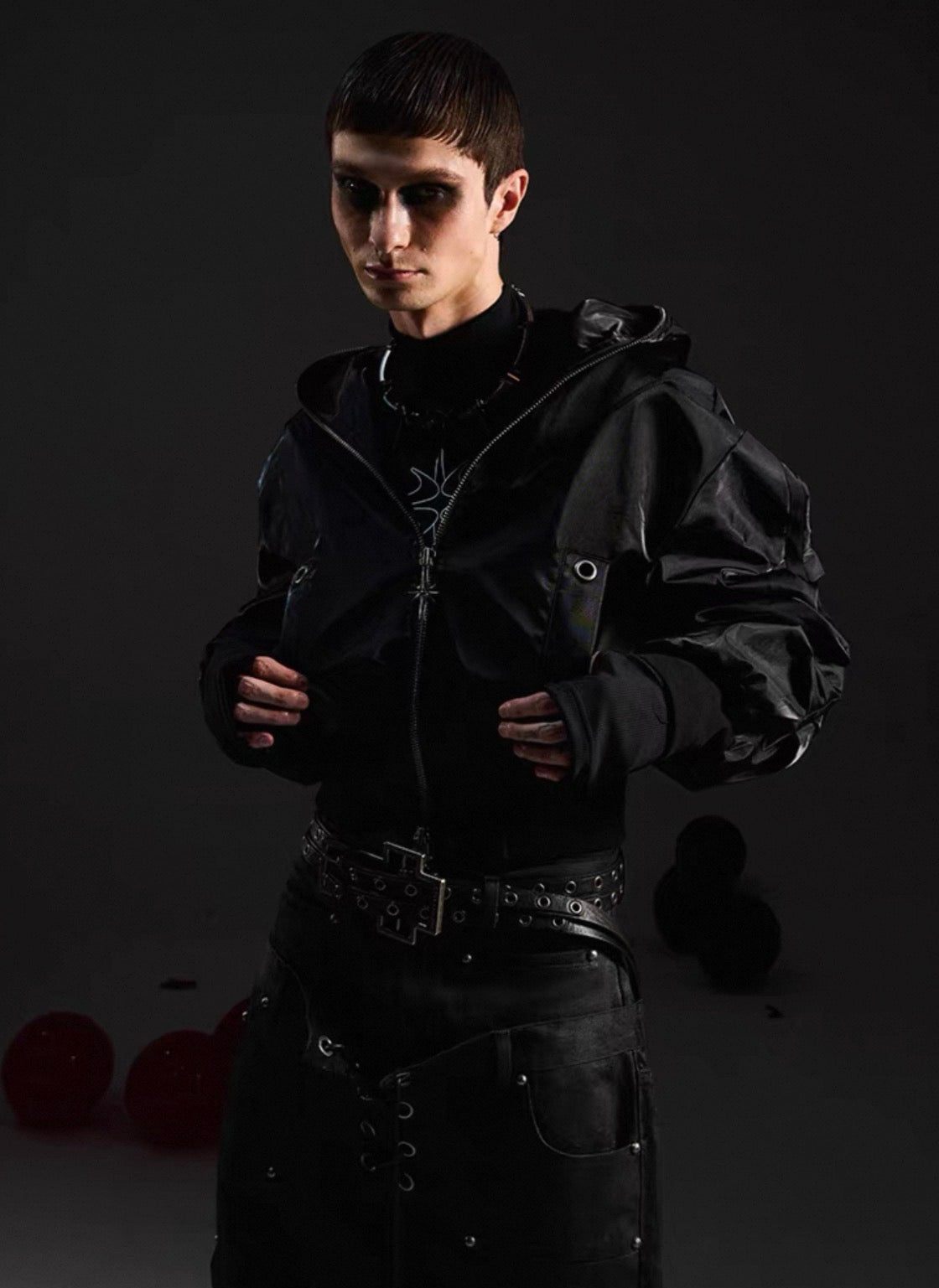 DARKRTPTS Short Length Hoodie Jacket – SELFISH