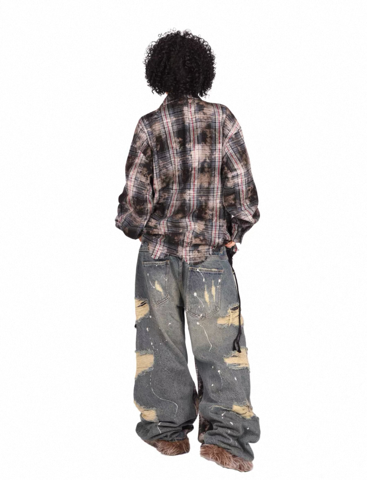 THEWET Double Waist Pants