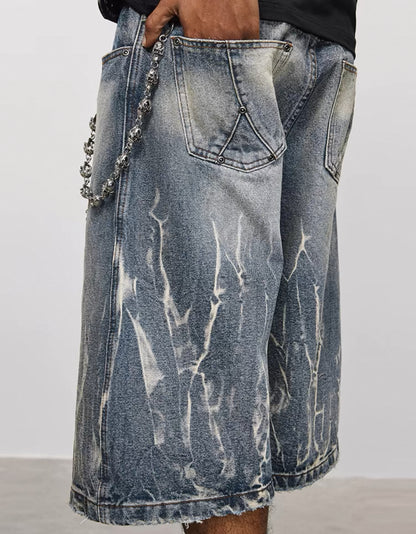 ANTIDOME WORLDWIDE Denim Half Pants