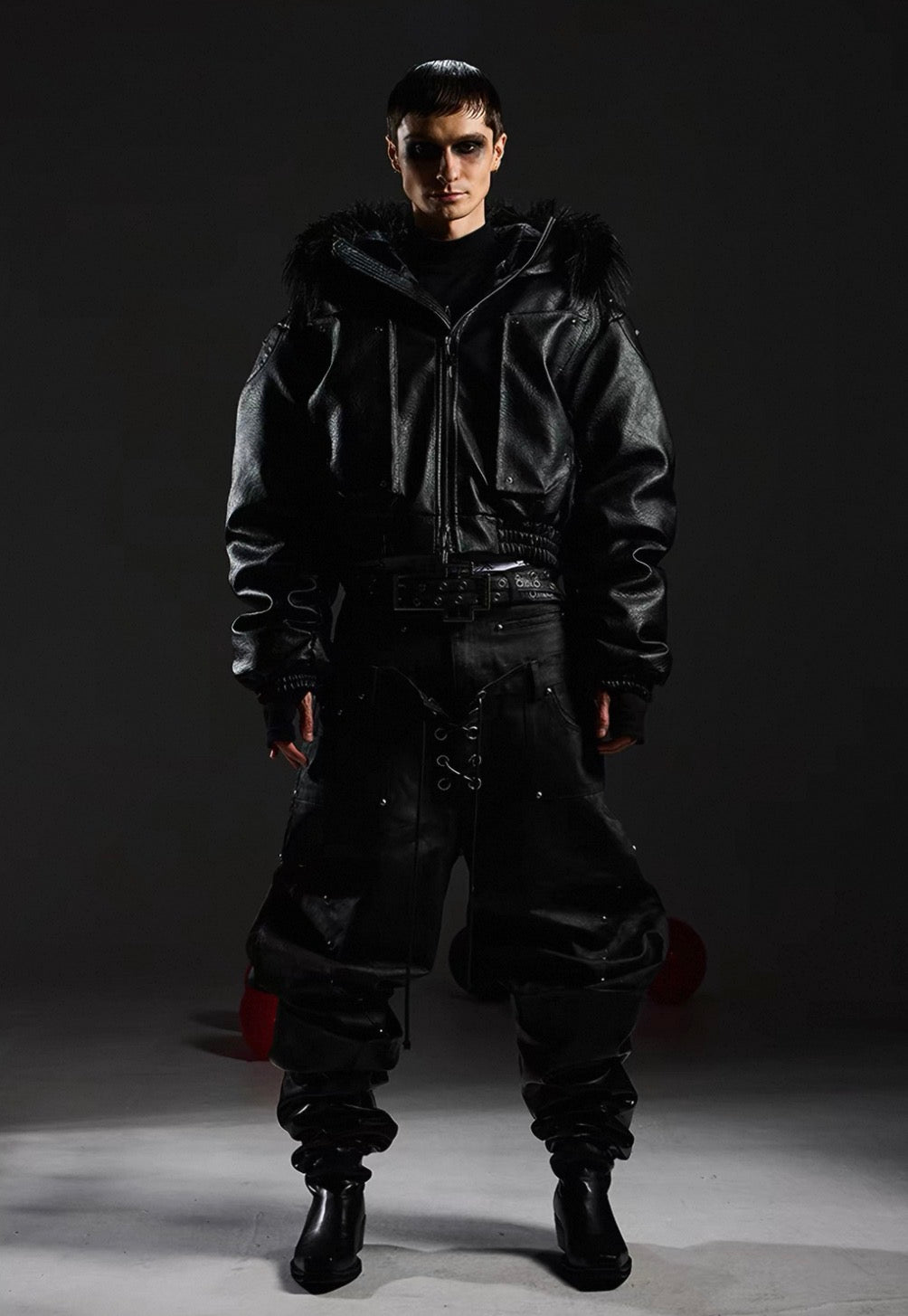 DARKRTPTS Far Hoodie Bomber Jacket