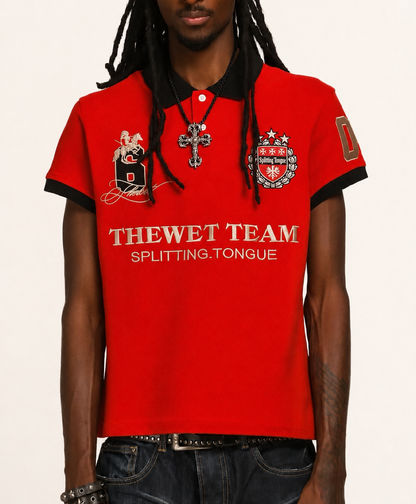 Embroidered Polo Shirt