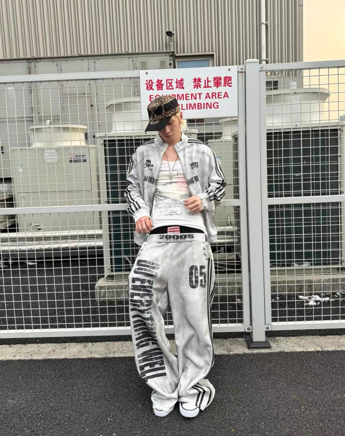 DETW Double Waist Line Pants