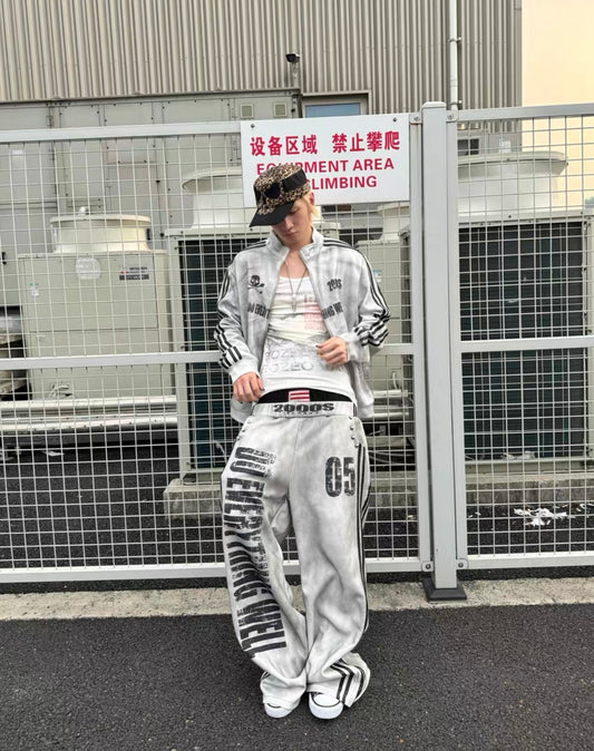 DETW Double Waist Line Pants