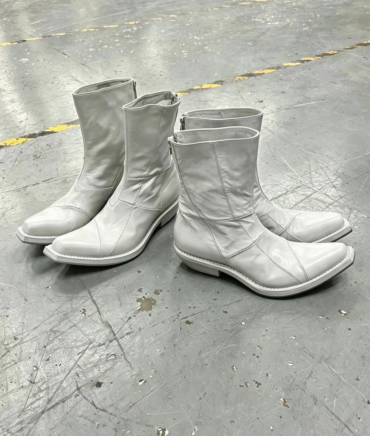 Leather Engineer Boots