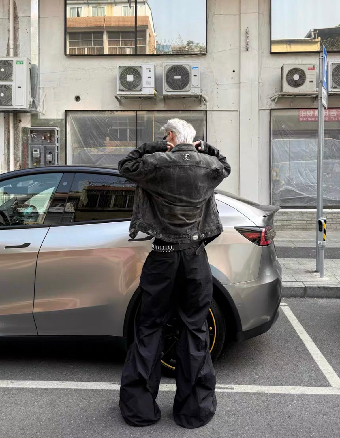 EODUP Wash Denim Jacket