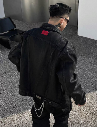 EODUP Wax Denim Jacket