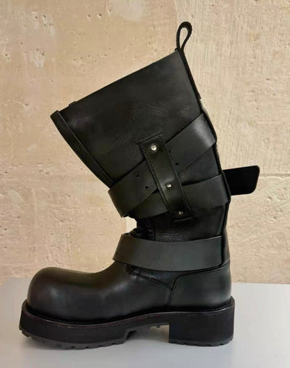 SELFISH SELECT PU Lether Long Boots
