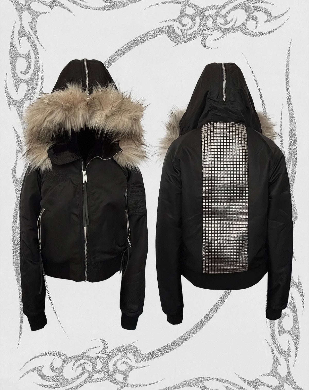 Rivet N2B Fur Collar Flight Jacket