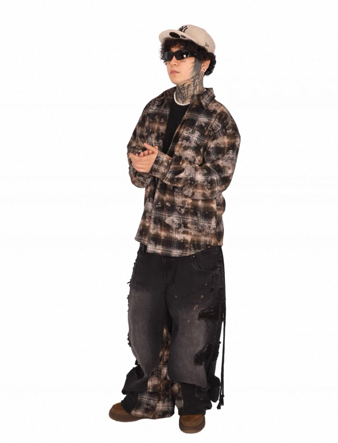 THEWET Double Waist Pants