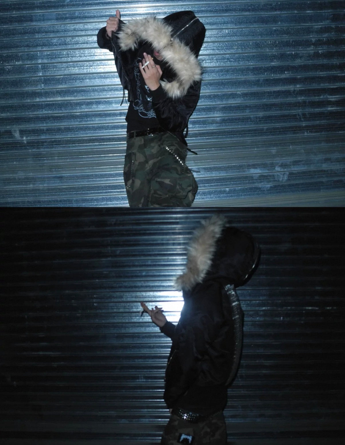 Rivet N2B Fur Collar Flight Jacket