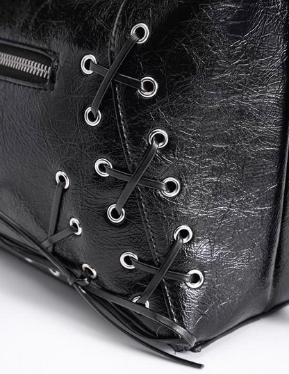 REBELWAVE PU Lether Cross Bag