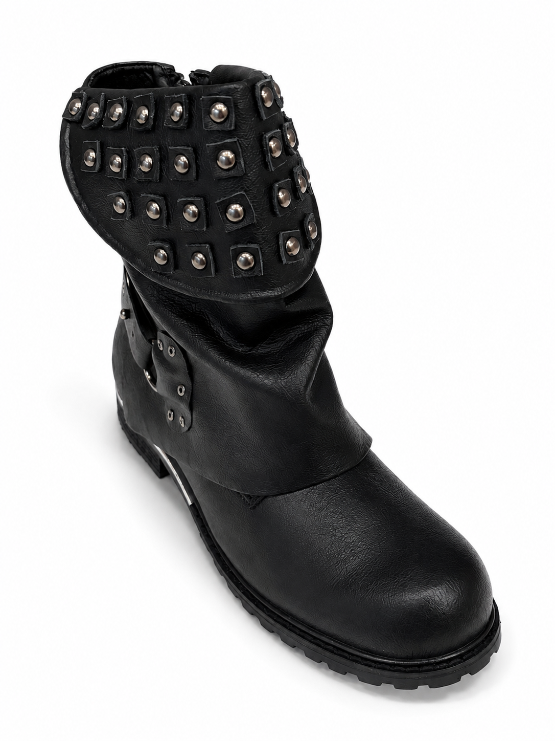 Studded Short Boots