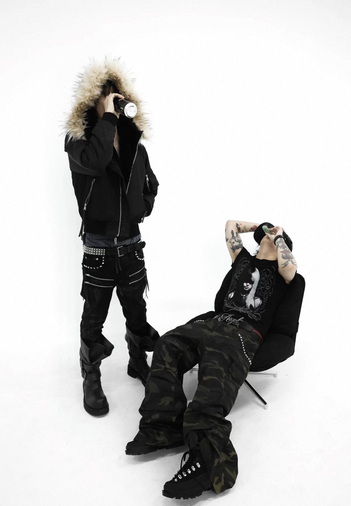 Rivet N2B Fur Collar Flight Jacket