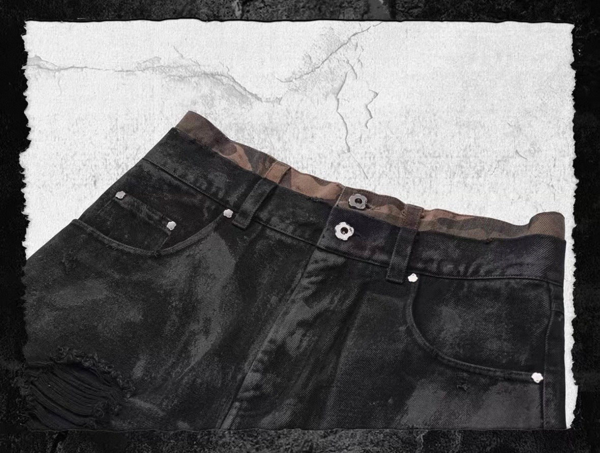 UNDERWATE Camo half pants